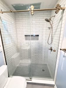 Barn door single slider, Large wheels